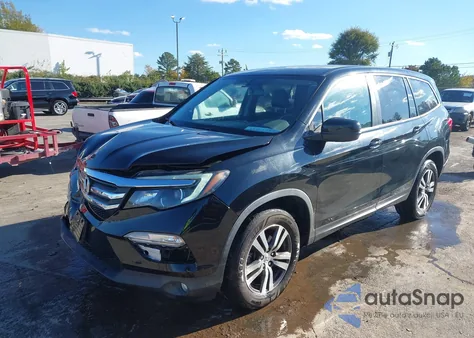 2018 Honda Pilot Ex-L z USA, uszkodzony, nr VIN 5FNYF6H55JB038332